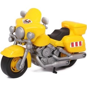 Resim Yarış Motosikleti Harley Sarı 