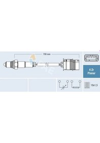 Resim Vw Passat B7 Oksijen Sensoru 1.4 2011-2014 Caxa Fae 77760 