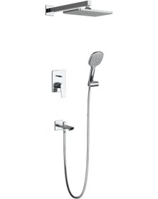 Resim Adell Azure Optimal Ankastre Set -krom - 2 Yollu Krom 