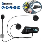 Resim Wintoup Motosiklet Kask Kulaklığı Intercom Interkom Konuşma&Dinleme Özellikli Bluetooth V5 