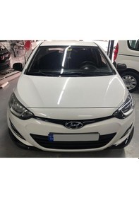 Resim Hyundai İ20 Ön Tampon Flap 2012 - 2014 Piona Black Abs Plastik 