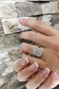 Resim Utku Kuyumculuk 14 Ayar 0,81 Ct Baget Taşlı Özel Tasarım Pırlanta Yüzük 