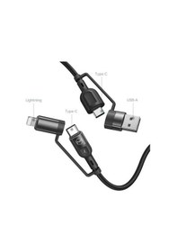 Resim Mcdodo Ca-8070 60W 3A 4In1 Hızlı Şarj Data Kablo 1.2M Siyah (525852039) 