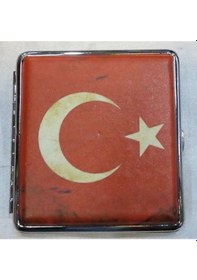 Resim Sigara Tabakası(Kısa Sigara)9.50cm/9.50cm Boyutlarında-AY YİLDIZ 