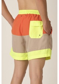 Resim Alexandergardı Renk Bloklu Deniz Şortu E21-50700 001 