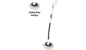 Resim Mefa Ös Teleskopik Mikrofiber Araba Yıkama Fırçası Uzun Saplı Fırçası Oto Mopu 