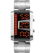 Resim Fastbuy Skmeı 1179 Led Dijital Doğa Sporları Saat - Gümüş Çok Renkli Su Geçirmez Çok Renkli 