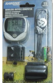 Resim Rawlink Kablosuz 15 Fonksiyonlu Bisiklet Bilgisayarı - Çok Amaçlı Bisiklet KM Saati – Wireless Pro 