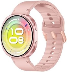 Resim Bix TSW3 42mm Ultra İnce 1.32” AMOLED Ekranlı Akıllı Saat - Bluetooth Aramalı, Metal Çerçeveli, Nabız & SpO₂ Ölçer, iOS ve Android Uyumlu (Pembe) 