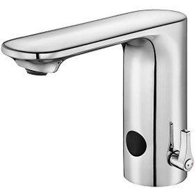 Resim ECA Compact Fotoselli Pilli Çift Su Girişli Lavabo Bataryası 108108037 