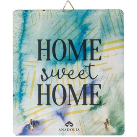Resim Anadoliamağazacılık Home Sweet Home Suluboya Dekoratif Askılık Diğer 