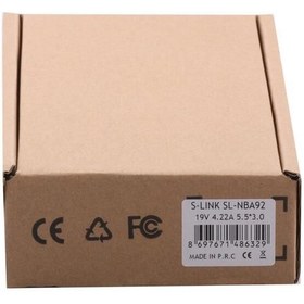 Resim TREND S-link SL-NBA92 90w 19v 4.22a 5.5-2.5 Notebook Adaptörü 