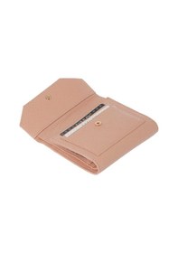 Resim Tergan Pudra Deri Kadın Cüzdan - S1cb00005809-s94 Pudra 