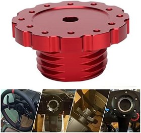 Resim SIM Racing Gaming Direksiyon Adaptörü Alüminyum Alaşım Alüminyum Direksiyon Adaptörü 