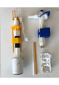 Resim Serel Gömme Rezervuar Komple İç Takım Çok Renkli 