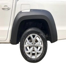 Resim Volkswagen Amarok Çamurluk Kaplama V6 Civatasız 4.58cm Dodik Seti 2012 \u002F 2019 