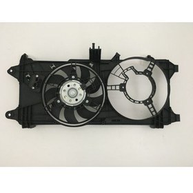 Resim Fan Motoru Davlumbazlı Tekli Fanlı Fıat Doblo 1.3 Mjt 2001-2010 Klimasız Modeller Için ( 51738799 - 51718487 - 51755589 ) 