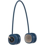 Resim El Serbest Boyun Fanı Usb Şarj Edilebilir 360 Katlanabilir 2539 Mavi 