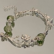 Resim Kadınlar için Bohem Tarzı, Lüks Akrilik El Zinciri, Günlük Kullanım veya Hediye için İdeal, Günlük Kullanım Bileziği|Bohem Tarzı Bilezik|Akrilik Boncuklu Bilezik 