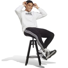 Resim adidas Essentials Single Jersey Tapered Open Hem 3-Stripes Eşofman Altı 