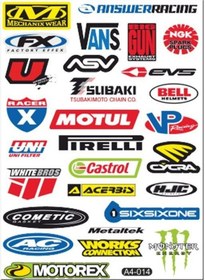 Resim Sevenkardeşler A4 Sticker 014 Tek Paket Çoklu Sticker 