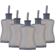 Resim Xiyyadms Yeniden Kullanılabilir 250ml Silikon Anne Sütü Saklama Poşeti - 5'li Paket, Sızdırmaz 
