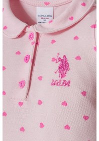 Resim U.s. Polo Assn. Kız Bebek Pembe Tulum Usb3030-c-v1 Pembe 