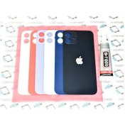 Resim İphone 12 Arka Pil Batarya Kapağı (Cam) (183586043) 