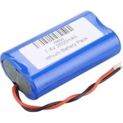 Resim 7.4V 2600Mah Li-Ion Pcbli 18650 Şarjlı Pil 