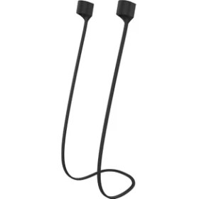Resim ESF Apple Airpods Kulaklık Askısı - Kulaklık Tutucu Siyah 