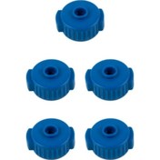 Resim 1/2/3/5 Profesyonel Davul Hızlı Çıkarma Somunu Kolay Takılabilen Davul Mavi 3cm 5'li Set 