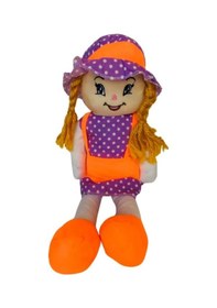 Resim Sevimli Bez Bebek 50 Cm Uyku Arkadaşı Mor 