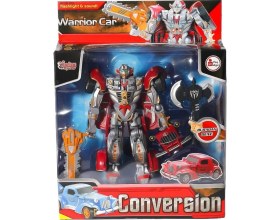 Resim Marsilyan HW-668-1-2 Işıklı Dönüşebilen Robot Araba -Vardem 