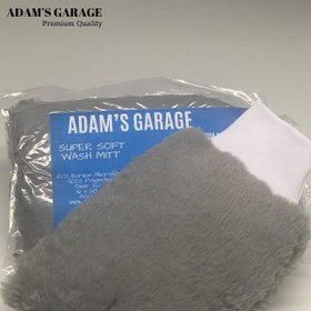 Resim Adams Garage Süper Soft Wash Mitt Araç Yıkama Eldiveni 800 Gsm 16 X 28 Made In Korea 