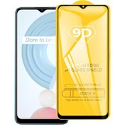 Resim Ally Oppo Realme C21 Full Glue-Tempered Cam Ekran Koruyucu 