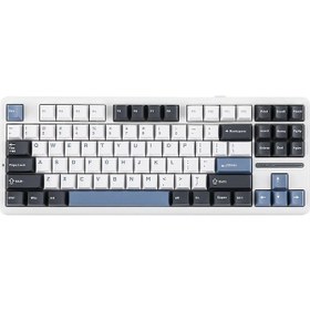 Resim Aula F87 Mekanik Rgb Tkl Gray Switch Kablosuz Makrolu Hot Swap Klavye 