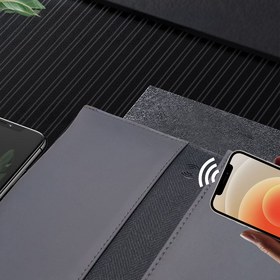 Resim Lenyes LB511 NFC Tag Özellikli 14 inç Su Geçirmez Laptop Kılıfı Gri 