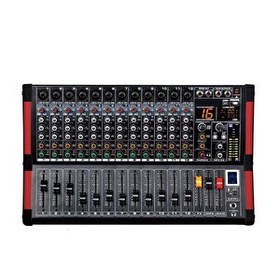 Resim DJ Pro MX-12 12 Kanallı 99 DSP Efektli 2X350 Watt Power Mikser 