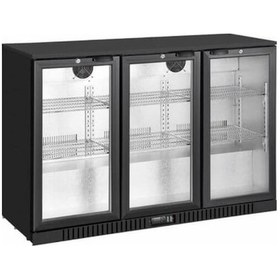 Resim Ekofan Gdc-350-pt Üç Kapılı Bar Arkası Şişe Soğutucu, 295 Litre Iç Hacim, 300 W 