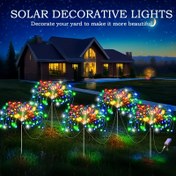 Resim FACHOI 5 adet güneş enerjili karahindiba yıldız patlaması ışığı, 8 çeşit ışık modu, Sevgililer Günü hediyesi, 300/400 LED havai fişek dekorasyonu ışıkları, ofisler, avlu bahçeleri ve doğum günleri ile uygun; sıcak renkler / beyaz / desenli, Bahçe Partisi Dekorasyonları Güneş Enerjili,Güneş Enerjili Lamba, Bayram Süslemeleri,Bahçe Aydınlatması,Dekoratif Aydınlatma,Yıldız Patlaması Deseni,Hava koşullarına dayanıklı,Kolay Kurulum,Dekoratif Lambalar,Ortam Aydınlatması, 