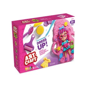 Resim Bebek Giydirme Oyun Hamuru Seti (280 gr) – Moda ve Yaratıcılık Atölyesi 