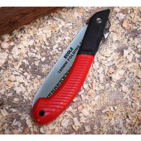 Resim Ecole Katlanır Testere 180MM -Kilitlenebilir ve Özel Ergonomik Testere (Bahçe,iş,outdoor) 