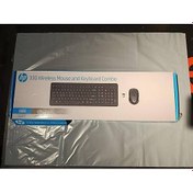 Resim Hp 330 Kablosuz Klavye Mouse Seti Siyah 2V9E6AA (OUTLET) 