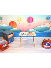 Resim Popcorn Kids Soccer Aktivite Masası 