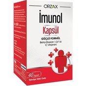 Resim Orzax Imunol 40 Kapsül 