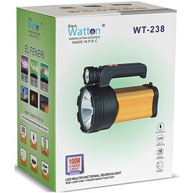 Resim Büro Ev Ofis Kamp Keyfi İçin Şarjlı Lamba Özel Işıklı Av Balıkçı Projektör Feneri 