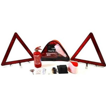 Trafik Seti Üçgen Tip 1kg Yangın Söndürücülü Tüvtürk Uyumludur