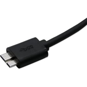 Resim Teknocan Type C To Micro B 3.0 Kablo 1 Metre Siyah Renk Hızlı Veri Aktarım Kablosu Micro B Harici Harddisk Kablosu 