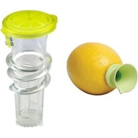 Resim Limon Sıkacağı Kapaklı Neon Renkli Limonmatik 
