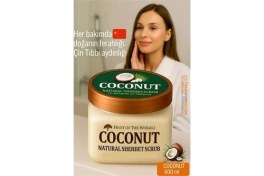 Resim Hsnet Profesyonel Hindistan Cevizi Doğal Peeling - Tüm Vücut Scrub 600 ml 